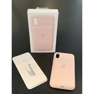 Apple Smart Battery Case for iPhone XS – Pink Sand, Model MVQP2LL/A, Not Working